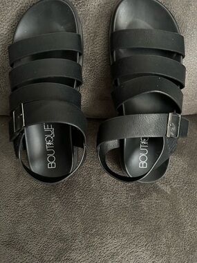 Black Sandals